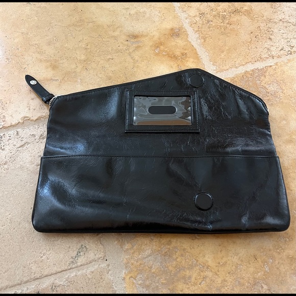 Hobo - Black Leather Clutch - Picture 6 of 6